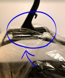 クリーニング袋活用方法