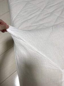 綿強撚クレープ織敷ふとんシーツ